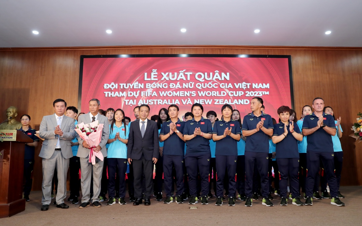ĐT nữ Việt Nam xuất quân dự VCK World Cup nữ 2023