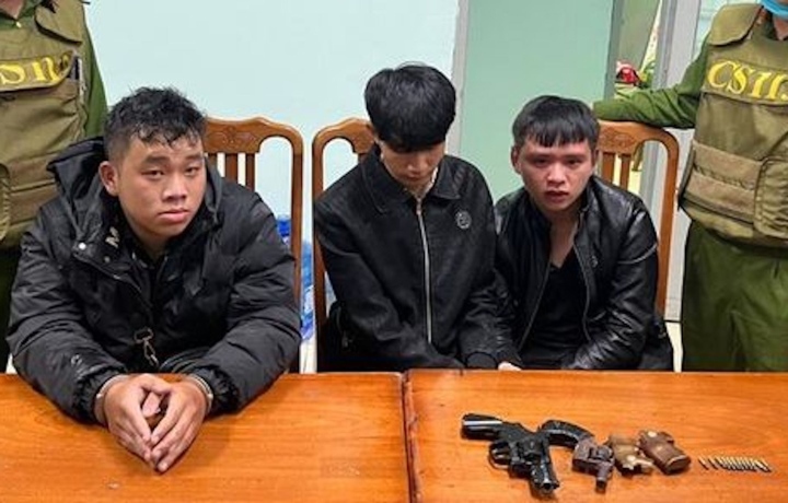 Nhóm thanh niên ở Gia Lai mang súng đi giải quyết mâu thuẫn