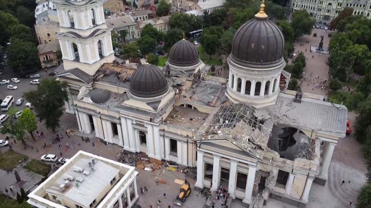 Nga bác cáo buộc tấn công nhà thờ nổi tiếng ở Odessa của Ukraine