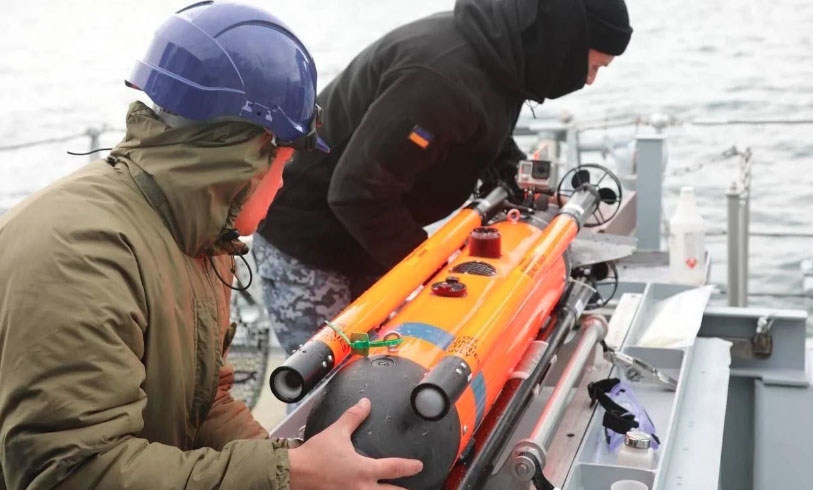 Vũ khí giúp Ukraine đối phó trận địa thủy lôi Nga