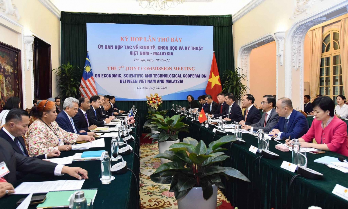 Phấn đấu đưa kim ngạch thương mại Việt Nam-Malaysia sớm đạt 18 tỷ USD