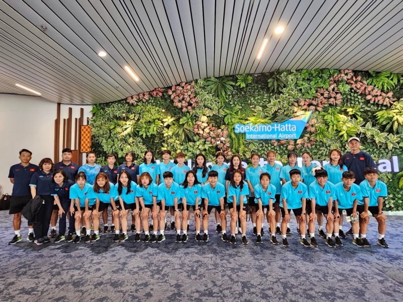 U19 nữ Việt Nam về nước để chuẩn bị cho giải châu Á