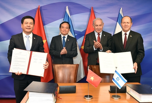 Việt Nam và Israel ký kết Hiệp định thương mại tự do (VIFTA)