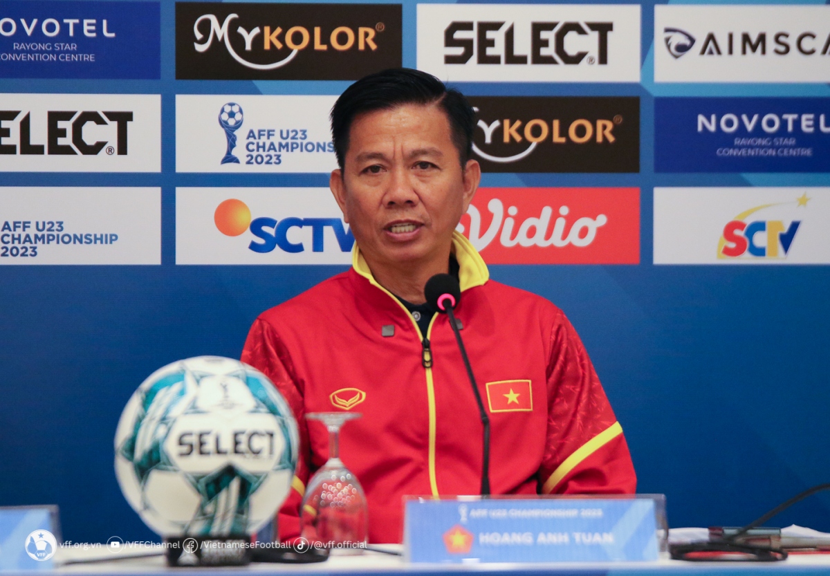 HLV Hoàng Anh Tuấn muốn cùng U23 Việt Nam vào chung kết giải U23 Đông Nam Á 2023