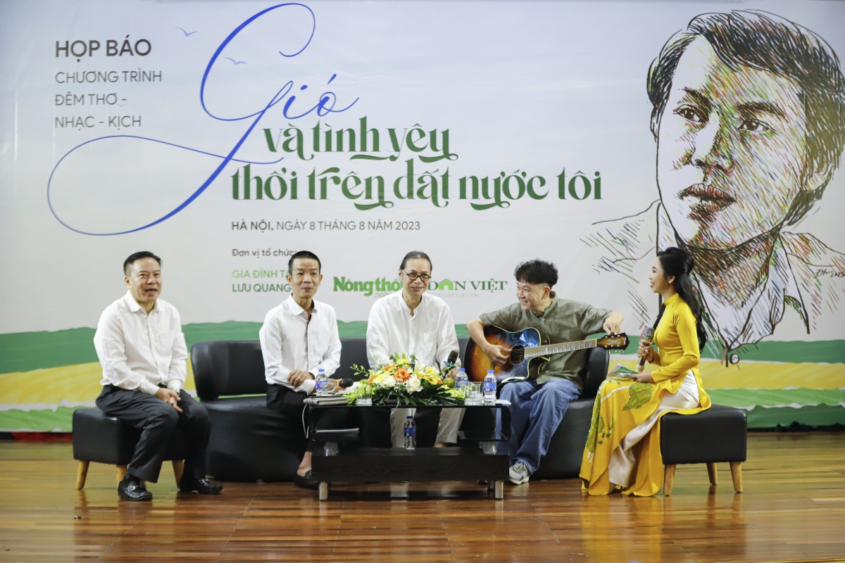 Đêm thơ nhạc kịch kỷ niệm 75 năm ngày sinh nhà thơ Lưu Quang Vũ
