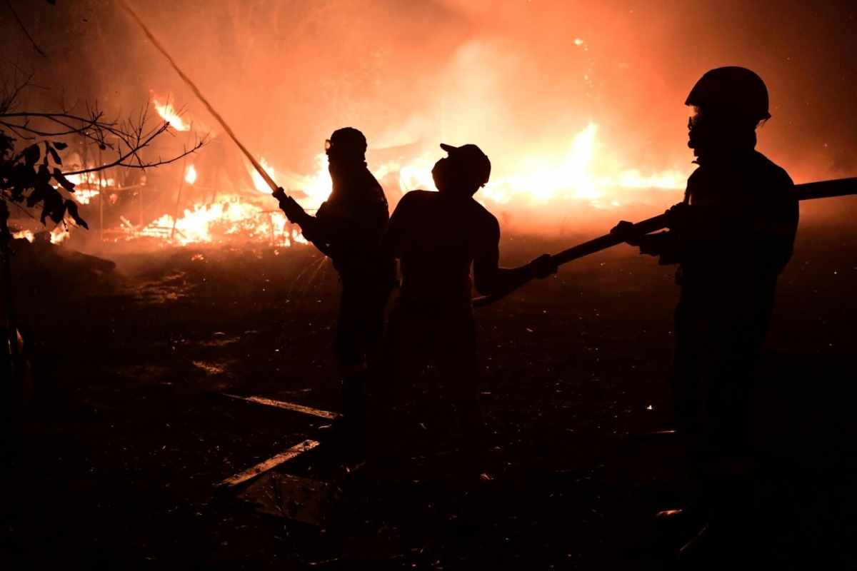 Hơn 120.000 ha bị thiêu rụi trong vụ cháy rừng ở Hy Lạp trong 8 tháng qua