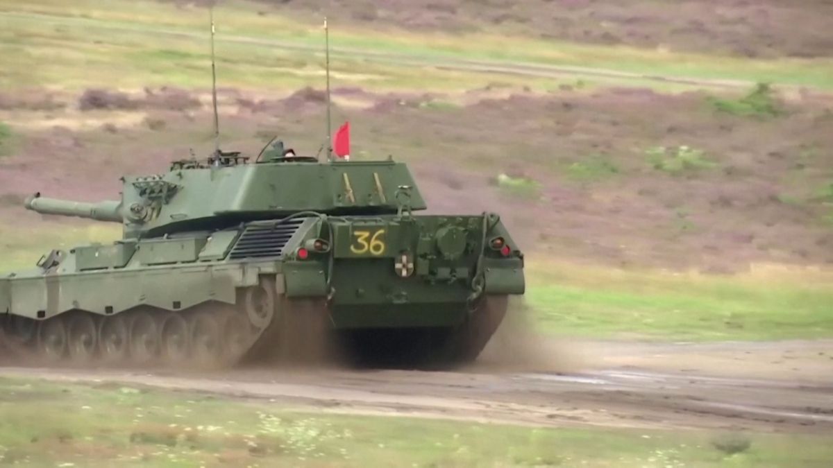 Đức huấn luyện binh sĩ Ukraine vận hành xe tăng Leopard 1