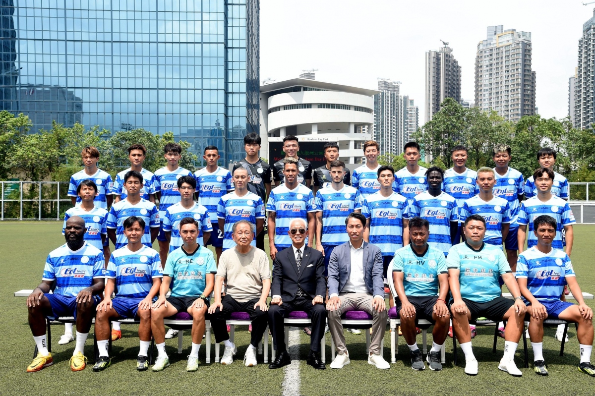 Đội bóng Hong Kong (Trung Quốc) dùng 9 cầu thủ ngoại trong trận gặp Hải Phòng FC