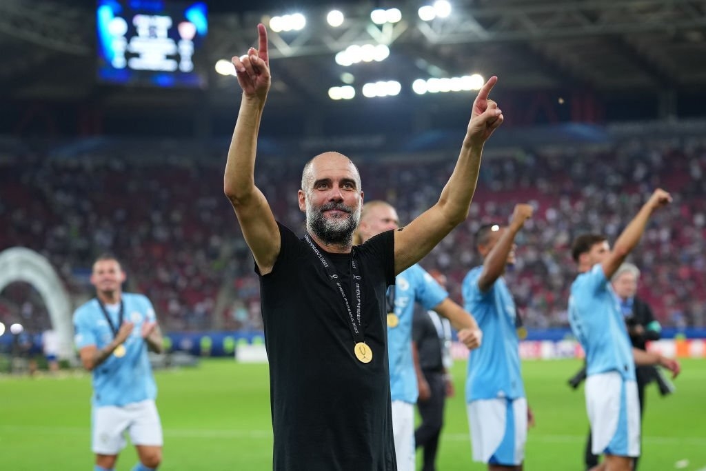 HLV Pep Guardiola gây sốc sau khi Man City giành Siêu cúp châu Âu 2023