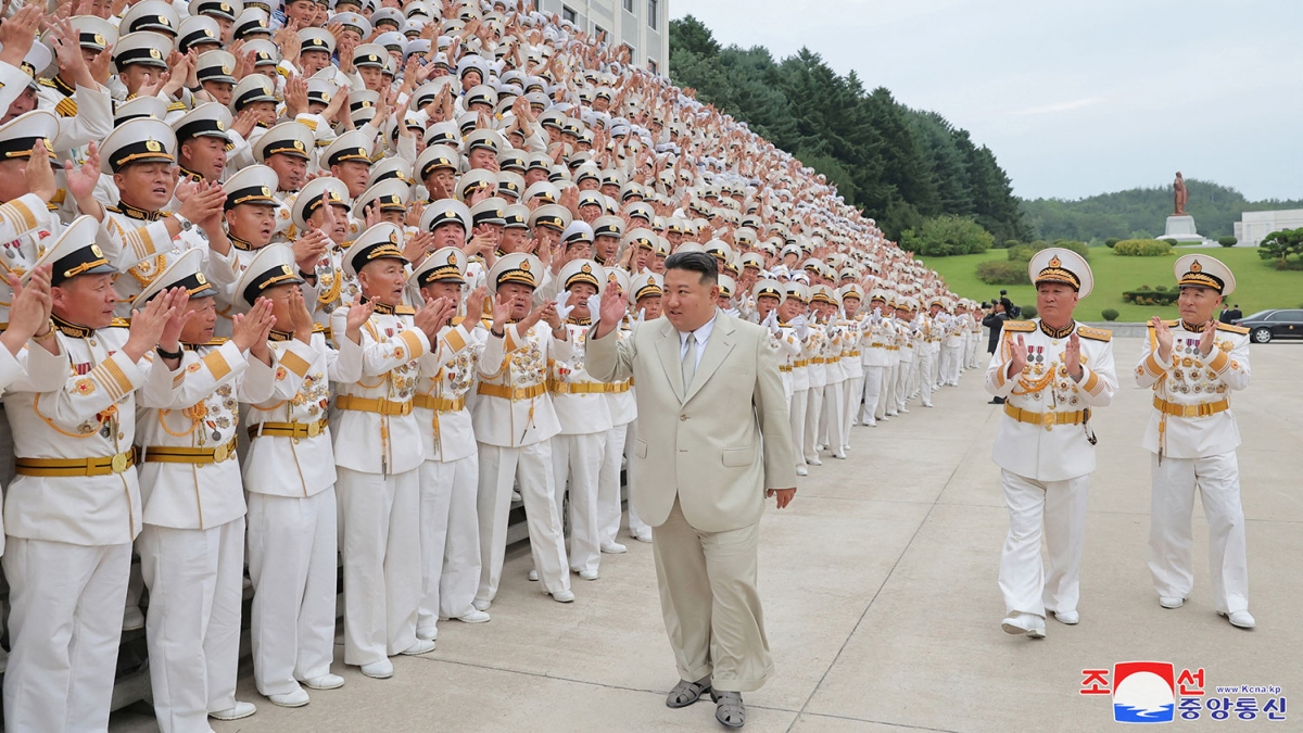 Ông Kim Jong Un kêu gọi tăng cường sức mạnh hải quân Triều Tiên