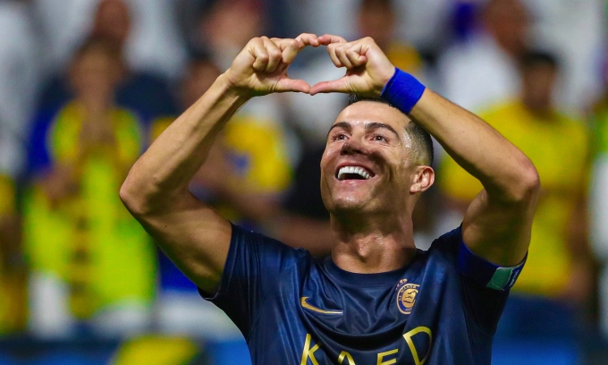 Ronaldo dẫn đầu danh sách Vua phá lưới giải VĐQG Saudi Arabia