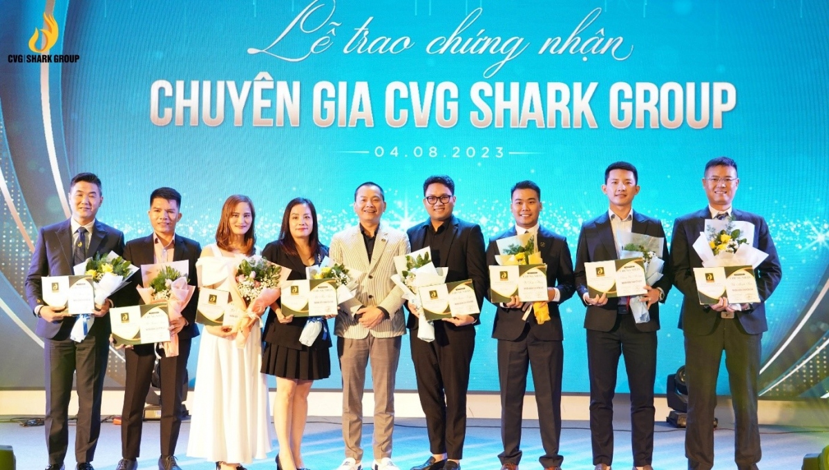 CVG Shark Group đồng hành cùng doanh nhân trẻ "vươn tầm thế giới"