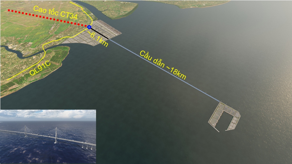 Xây dựng cảng biển Trần Đề giải quyết điểm nghẽn vận tải vùng ĐBSCL