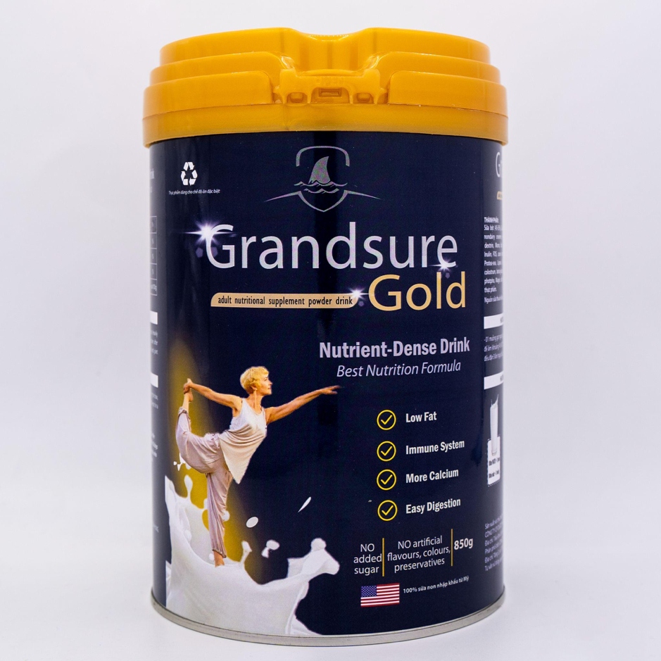 Grandsure Gold thực phẩm dinh dưỡng cho người cao tuổi giúp xương chắc khỏe