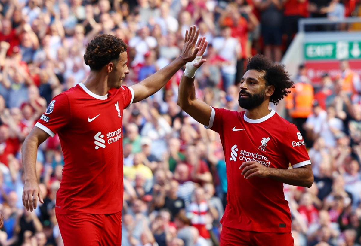 Kết quả Ngoại hạng Anh: Liverpool thắng đậm Aston Villa để vào tốp 3