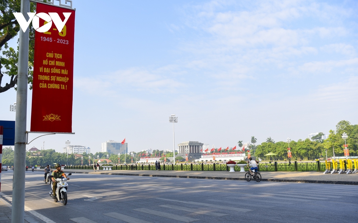 Hanoi appears peaceful on National Day