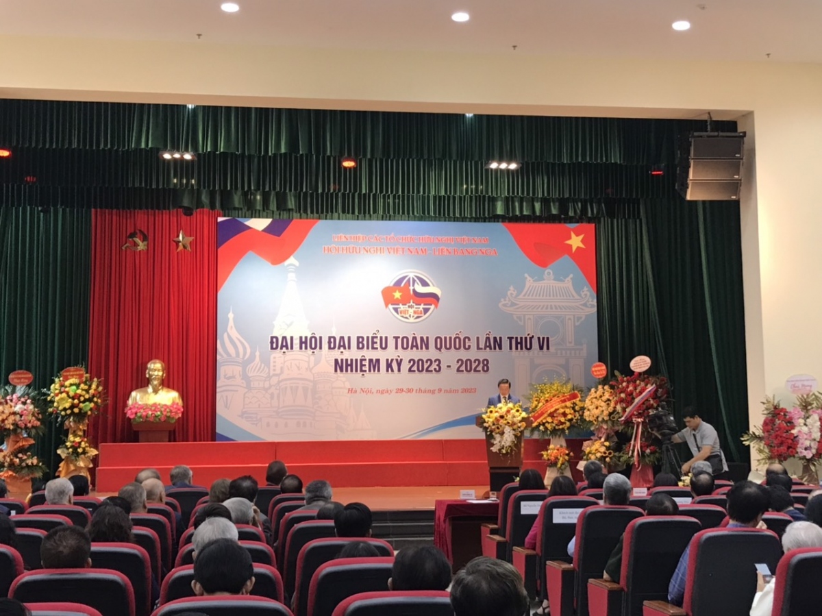 Phó Thủ tướng Trần Hồng Hà dự Đại hội Hội Hữu nghị Việt Nam - Liên Bang Nga