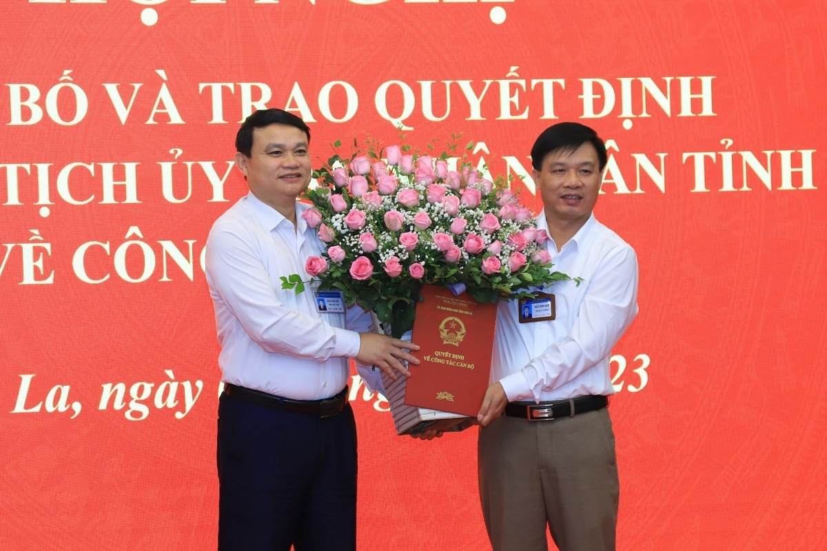 Bổ nhiệm Chánh văn phòng UBND tỉnh Sơn La