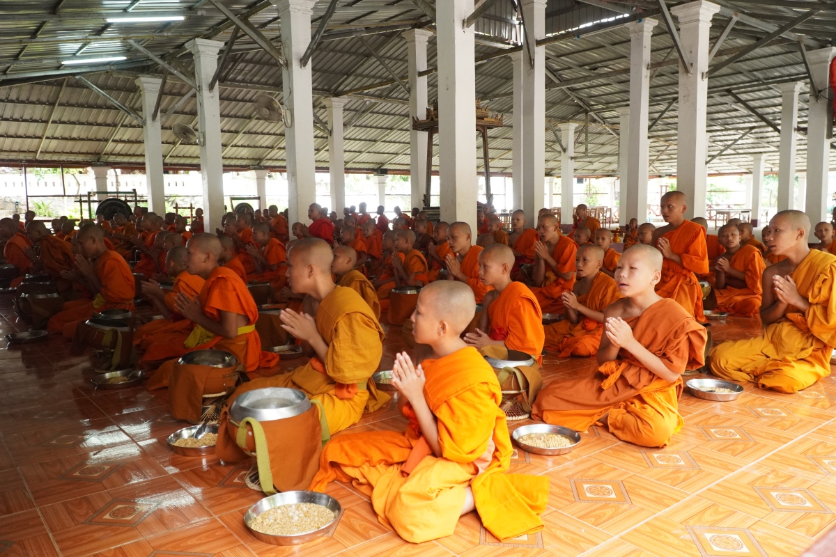 Chùa Phạ-ô: Ngôi chùa có nhiều chú tiểu nhất ở Lào