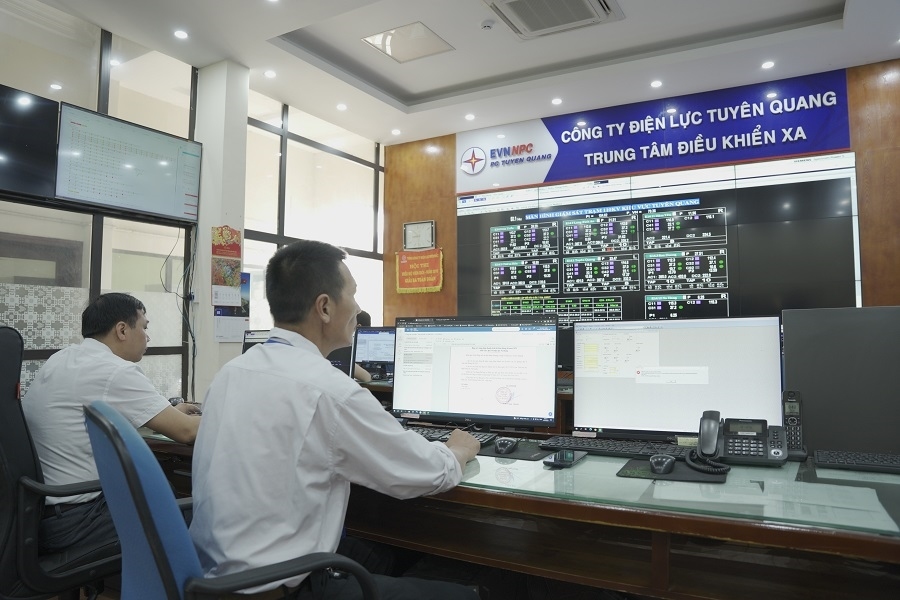 Điện lực Tuyên Quang chuyển đổi số trong quản lý vận hành hệ thống lưới điện