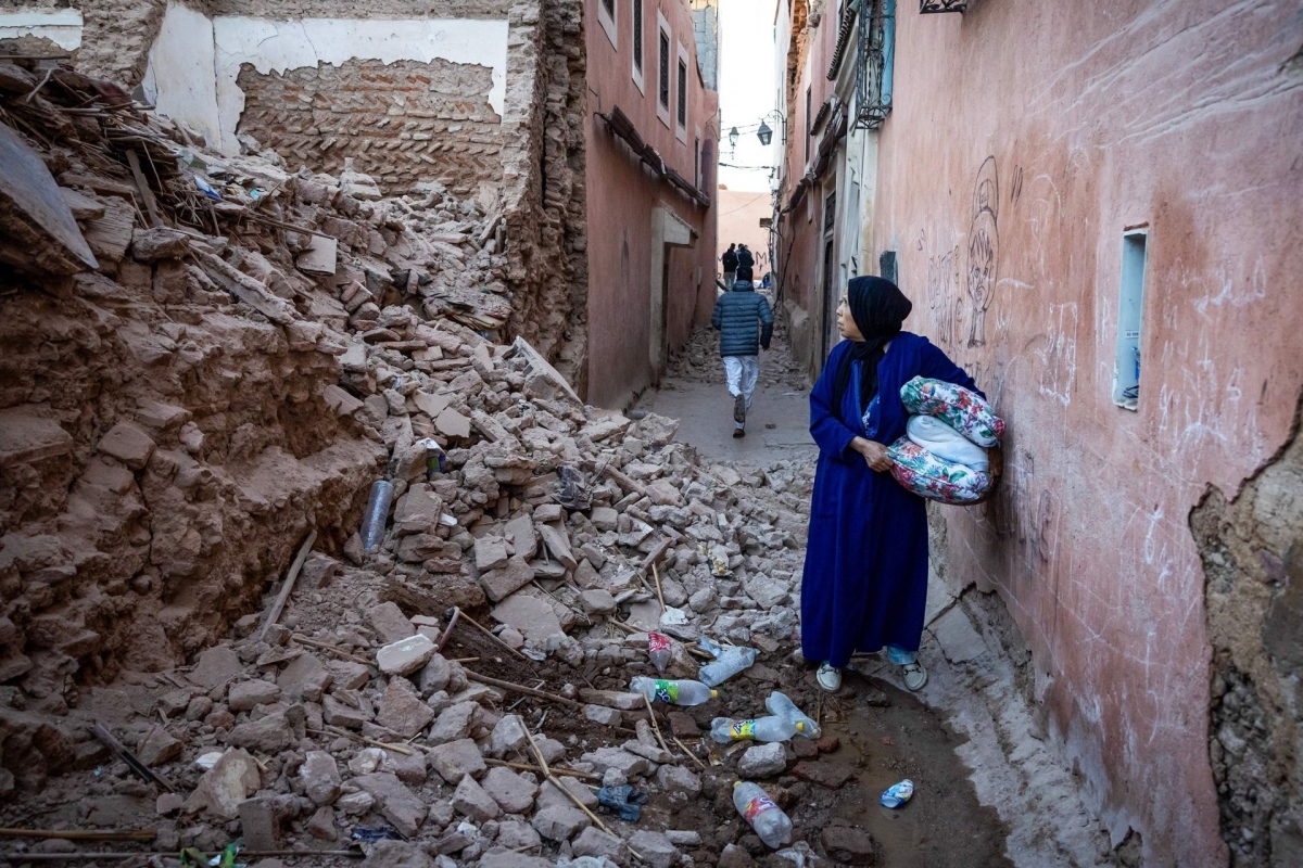 Morocco chạy đua với thời gian để cứu hộ nạn nhân động đất