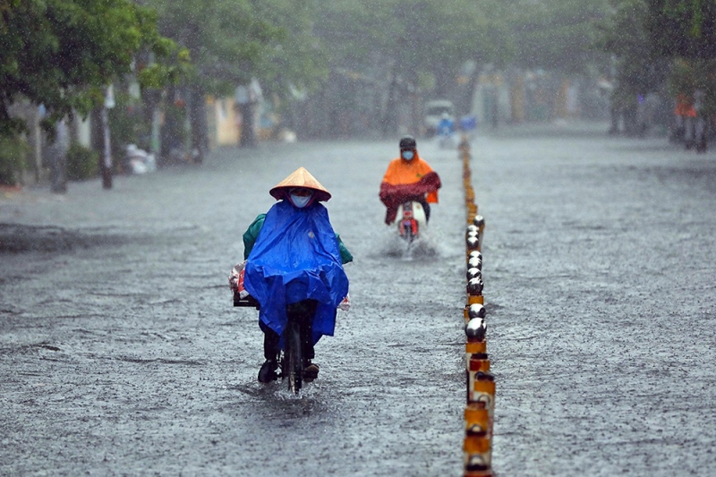 Thời tiết ngày 24/9: Nam Trung Bộ, Tây Nguyên và Nam Bộ có mưa lớn