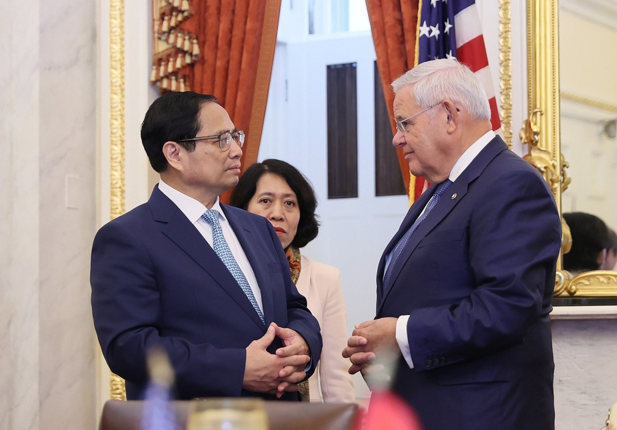 Thủ tướng gặp Chủ tịch và lãnh đạo Ủy ban đối ngoại thượng viện Hoa Kỳ