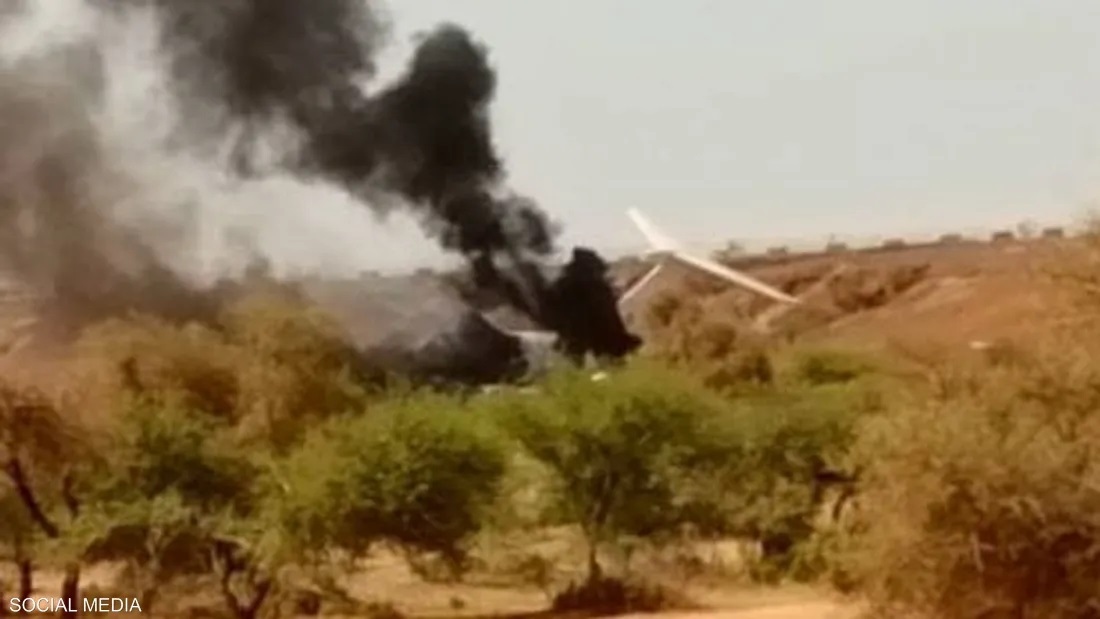 Một máy bay vận tải rơi ở miền Bắc Mali