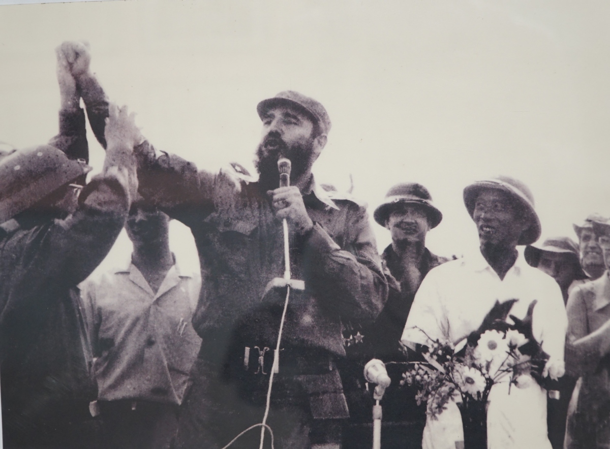 Nhớ mãi hình ảnh Chủ tịch Fidel Castro thăm Quảng Trị 50 năm trước