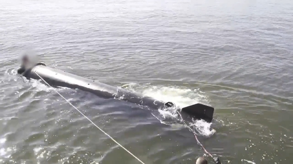 Ukraine thử nghiệm phương tiện tấn công không người lái dưới nước