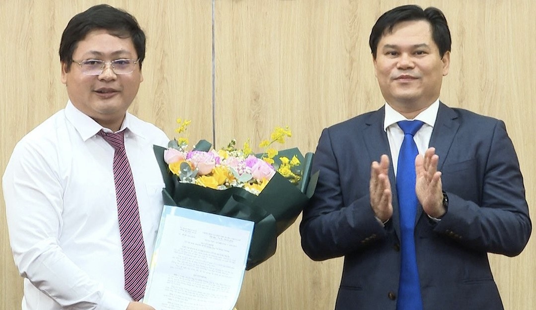 Ông Võ Minh Vương giữ chức Phó Giám đốc Sở TN-MT Quảng Ngãi