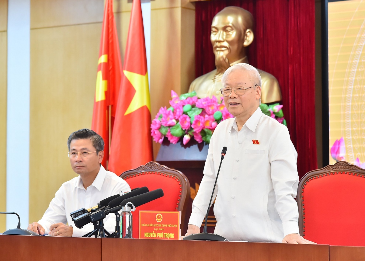 Tổng Bí thư Nguyễn Phú Trọng: "Nhân dân là người trực tiếp thụ hưởng và hiểu tất cả"