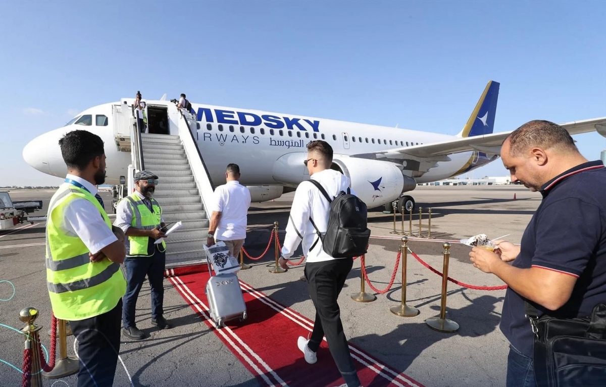 Libya nối lại chuyến bay thẳng đầu tiên tới Italy sau 10 năm