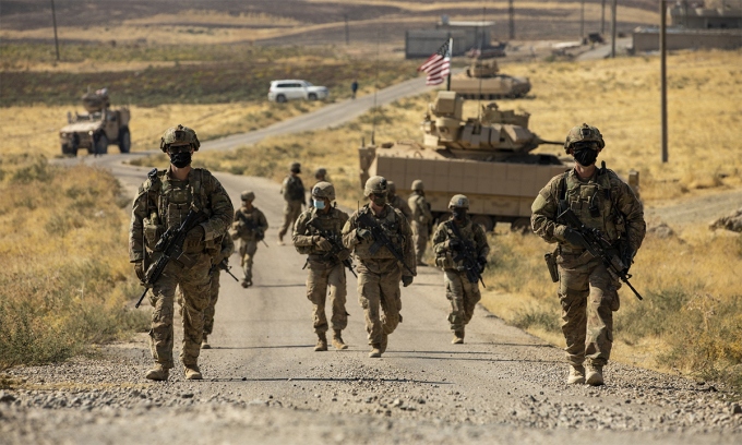 Các lực lượng Mỹ bị tấn công hơn 20 lần ở Iraq và Syria