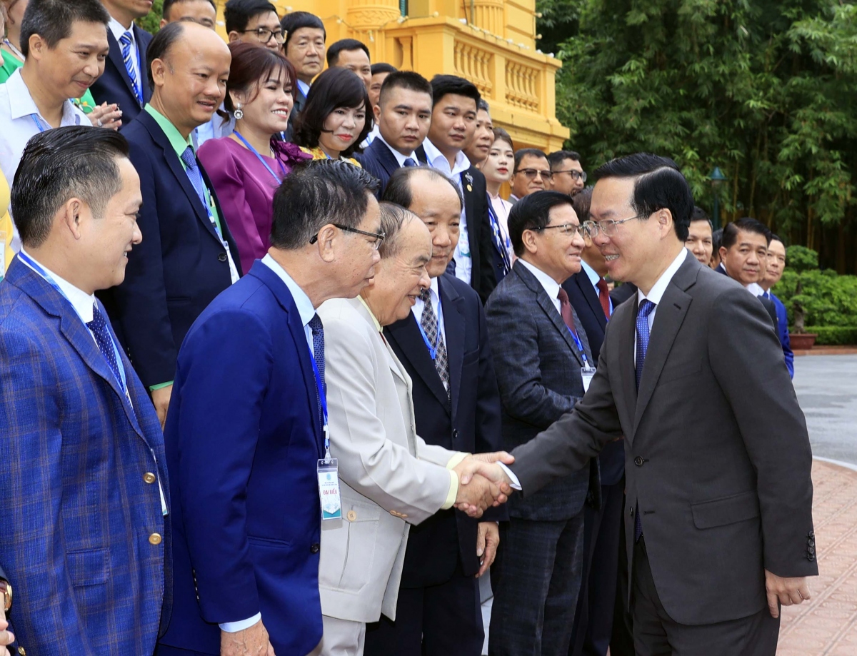 Chủ tịch nước gặp mặt đoàn đại biểu Tổng Hội Nông nghiệp và Phát triển nông thôn