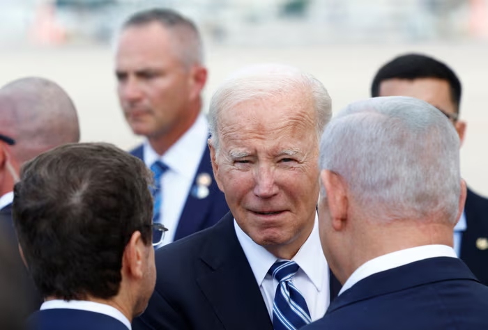 Tổng thống Mỹ Joe Biden đã đến Israel