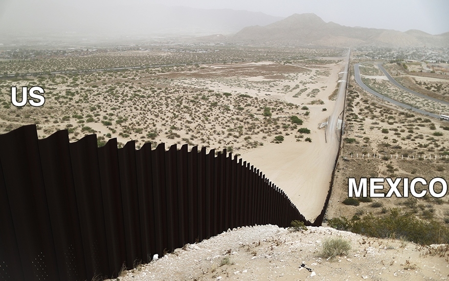 Khoảng 10.000 người di cư và tị nạn tới biên giới giữa Mỹ và Mexico mỗi ngày