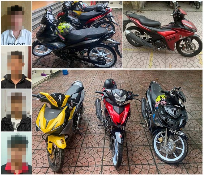 Khởi tố nhóm thanh thiếu niên đua xe trái phép ở Bắc Giang