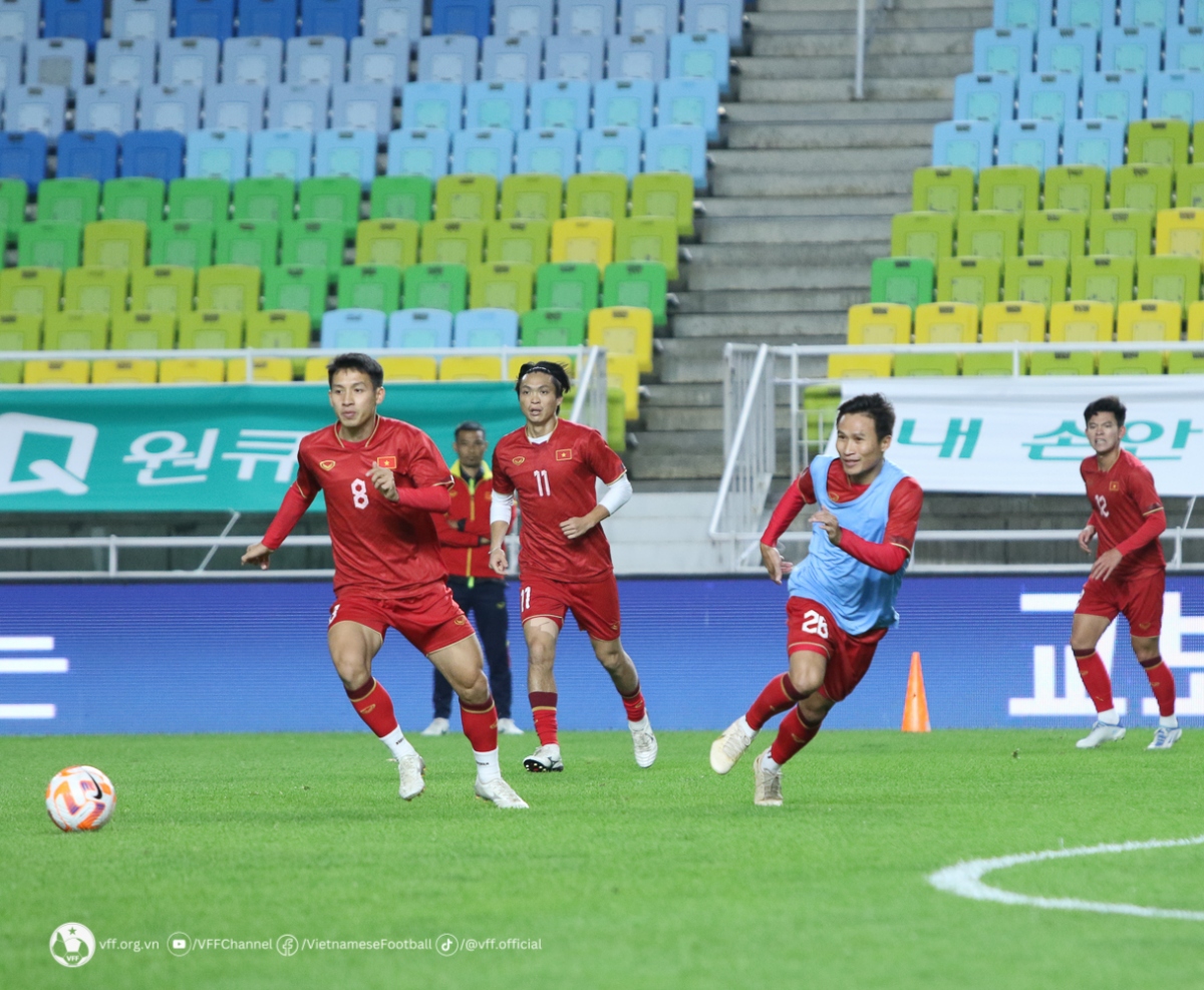 ĐT Việt Nam nhận tin dữ trước màn so tài với ĐT Hàn Quốc