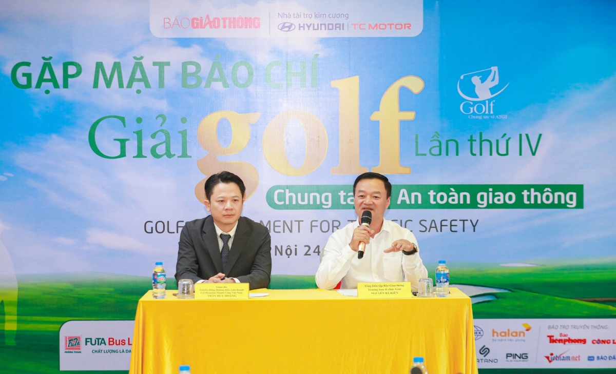 Giải golf Chung tay vì ATGT 2023 mở rộng quy mô, giải thưởng gần 3 tỷ đồng