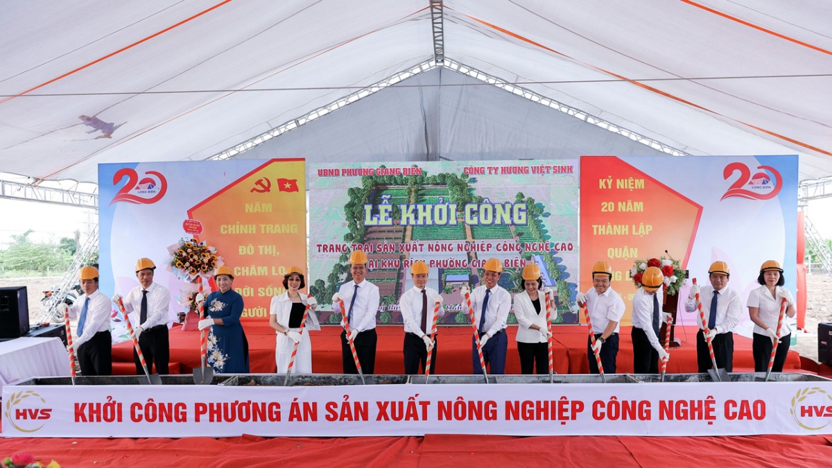 Hà Nội có thêm trang trại sản xuất nông nghiệp công nghệ cao