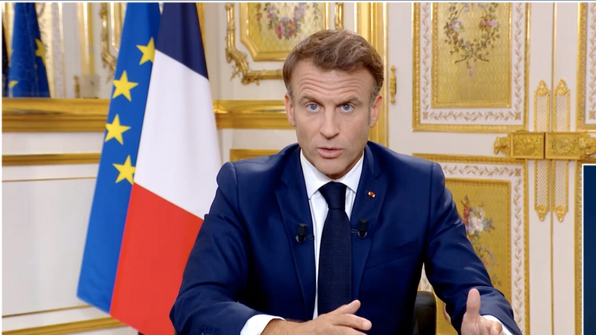 Tổng thống Pháp Macron lên tiếng sau phát biểu về khả năng gửi quân đến Ukraine