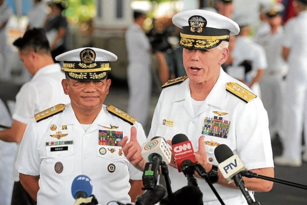 Philippines và Mỹ tập trận hải quân chung