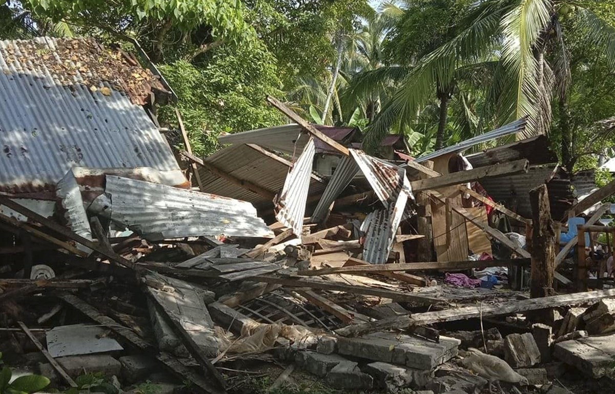 Động đất mạnh tại Philippines gây mất điện, trường học phải đóng cửa