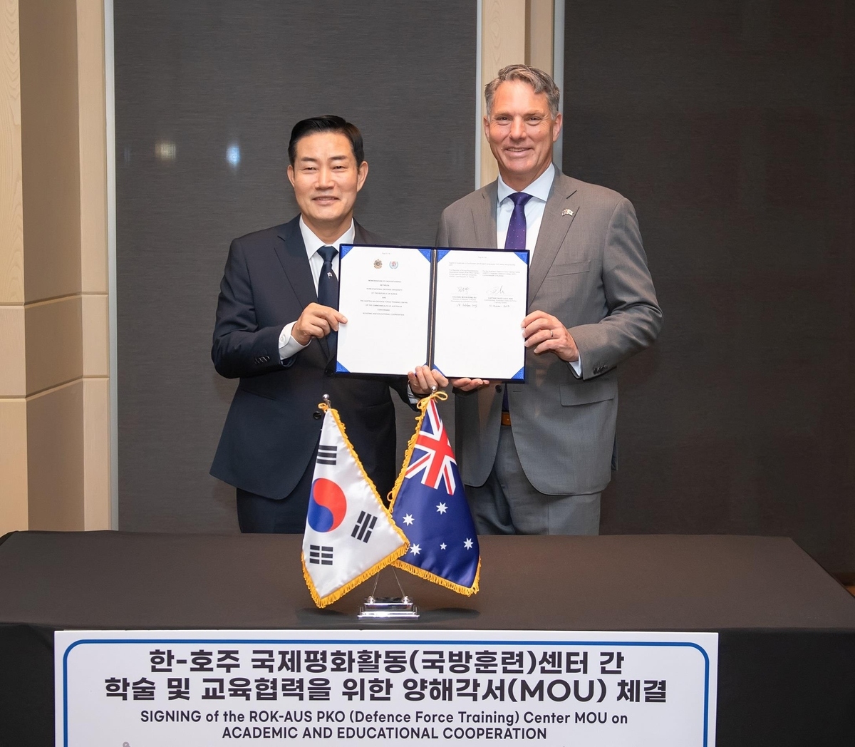 Australia ký các thỏa thuận hợp tác quốc phòng mới với Hàn Quốc
