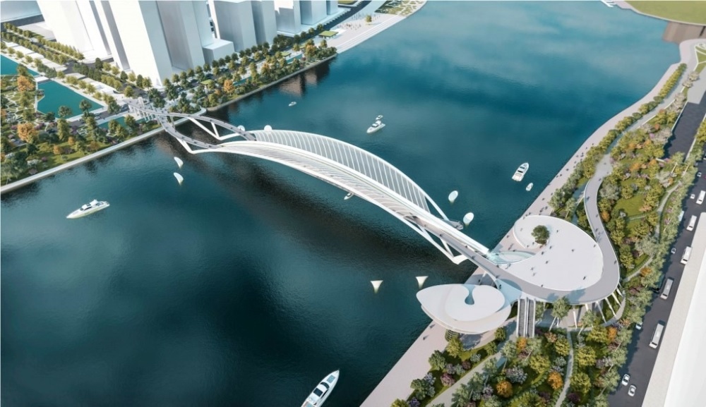 TP.HCM chấp thuận chủ trương đầu tư và tiếp nhận vốn xây cầu đi bộ qua sông Sài Gòn