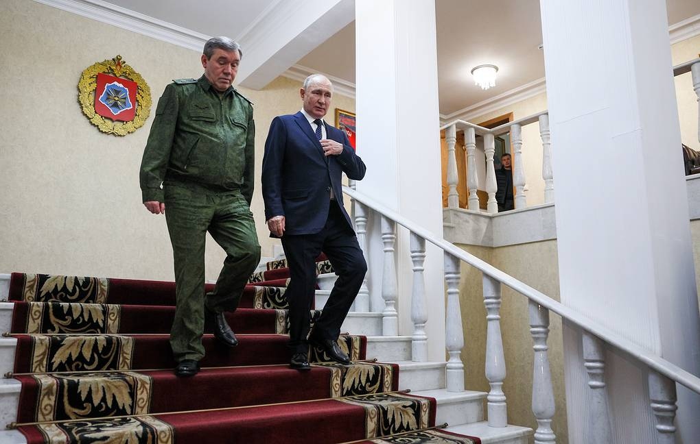 Tổng thống Putin thăm sở chỉ huy lực lượng vũ trang Nga ở Rostov-on-Don