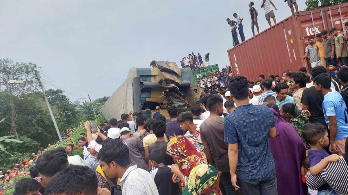 Hai tàu hỏa đâm nhau ở Bangladesh khiến 15 người thiệt mạng