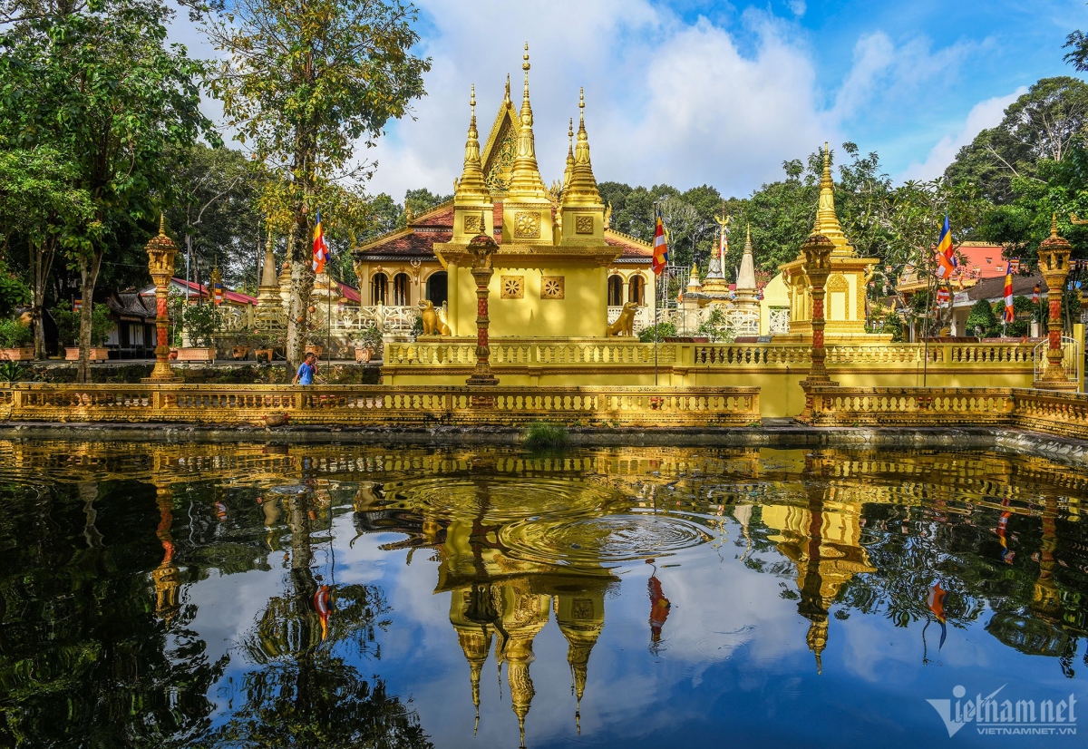 Ngôi chùa Khmer gần 1.000 năm tuổi ở Trà Vinh