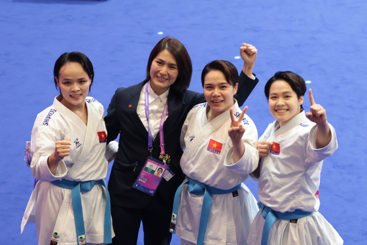 Đoàn Thể thao Việt Nam có huy chương vàng thứ 3 ở ASIAD 19